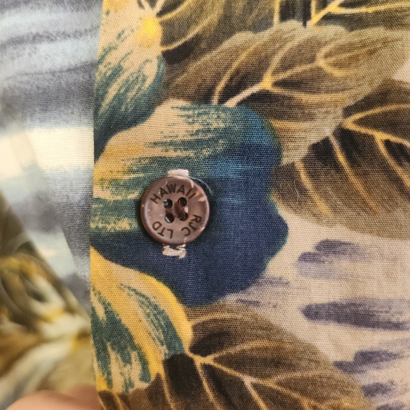 RJC VINTAGE HAWAIIAN ISLAND/POLYNESIAN BEACH COTTON BUTTON S/S MENS SIZE 3XL - Picture 8 of 12